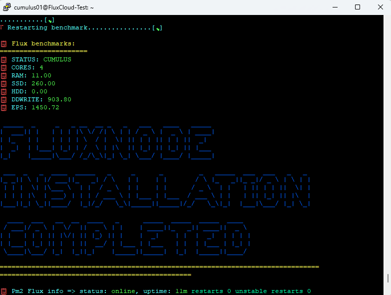 Install FluxNode (Option 2) | Flux Documentation