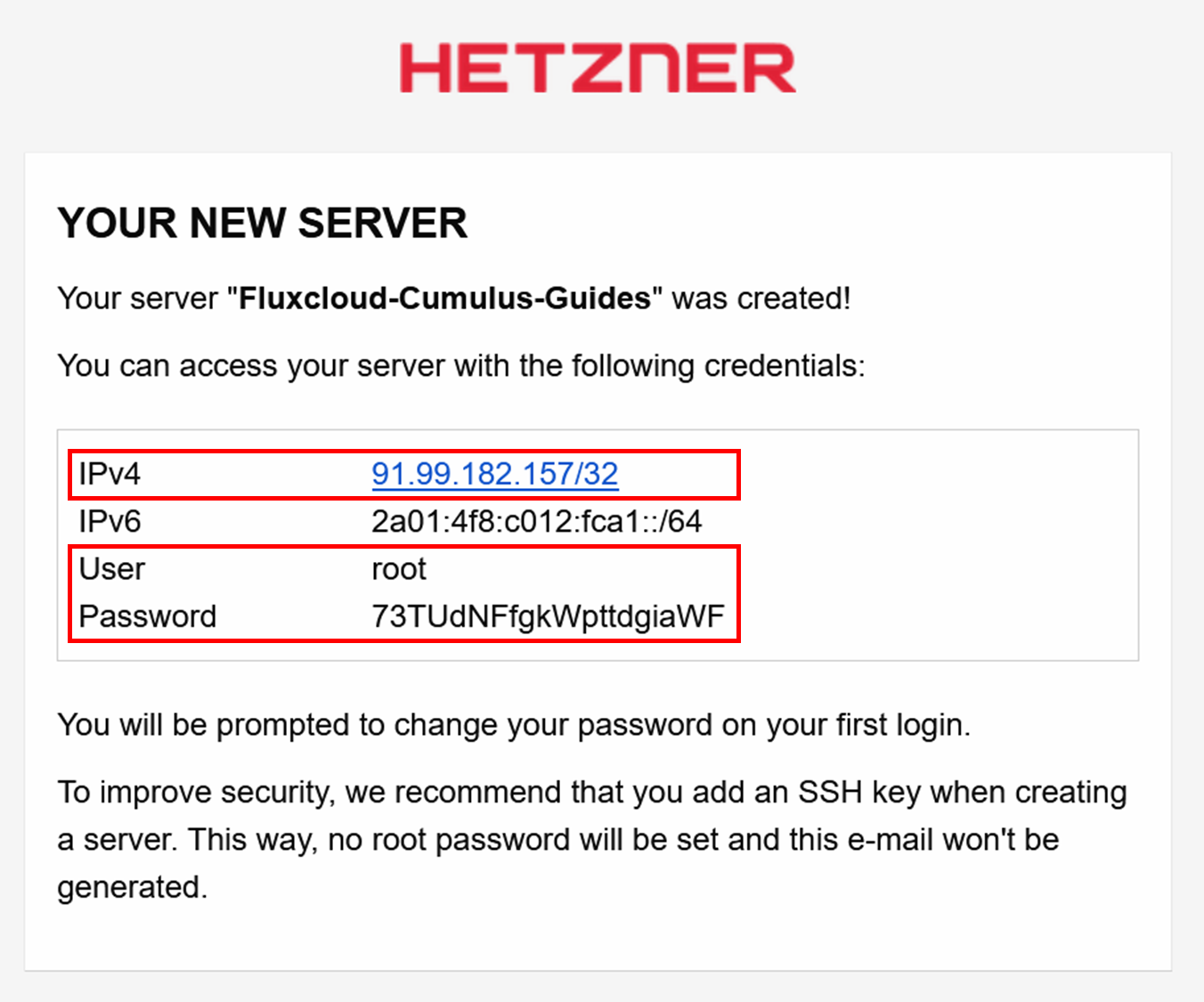 Connect to Server via SSH | Flux Documentation